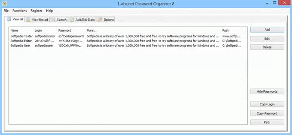 1-abc.net Password Organizer Crack & Activator