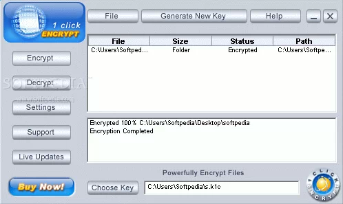 1 Click Encrypt File Folder Encryption Crack With License Key