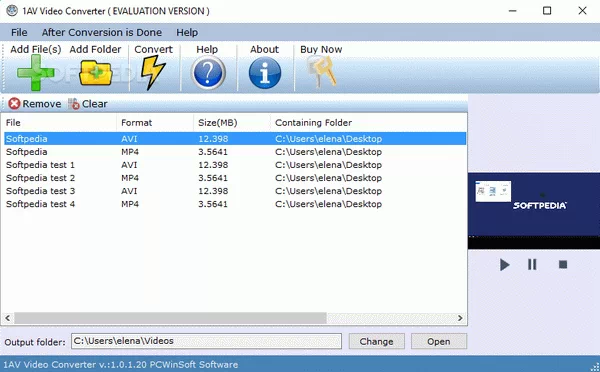 1AV Video Converter Crack Plus License Key