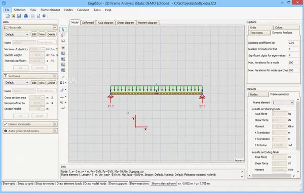 2D Frame Analysis Static Edition Crack With Serial Number Latest 2025
