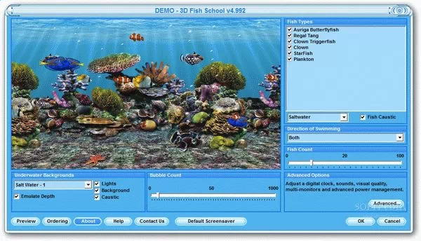 3D Fish School Screensaver Crack & Activation Code