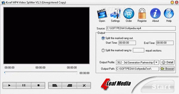 4Leaf MP4 Video Splitter Crack + Activation Code Download