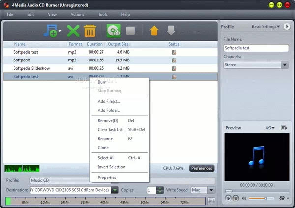 4Media Audio CD Burner Crack Plus Serial Key