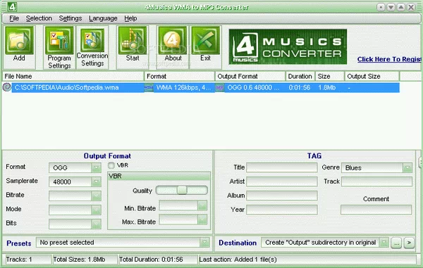4Musics WMA to MP3 Converter Crack With Activation Code 2025