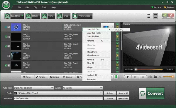 4Videosoft DVD to PSP Converter Crack With License Key
