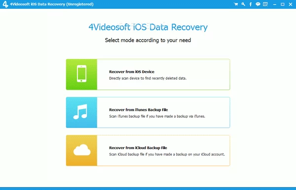 4Videosoft iOS Data Recovery Crack + Activator Updated