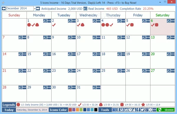 5 Icons Income Crack & License Key