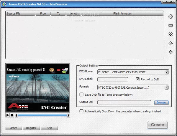 A-one DVD Creator Activator Full Version