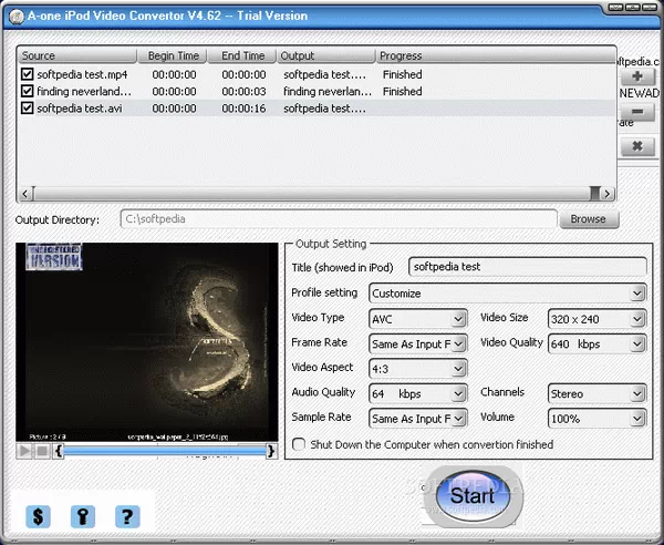 A-one iPod Video Convertor Crack & Serial Number