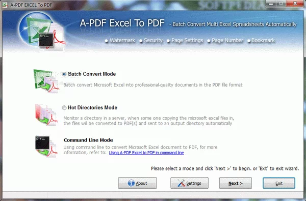 A-PDF Excel to PDF [SOFTPEDIA EXCLUSIVE DISCOUNT: 10% OFF!] Crack With Activator Latest 2025