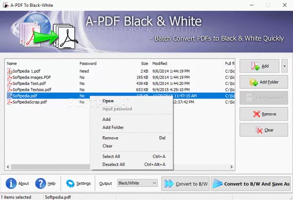 A-PDF To Black/White Crack With License Key Latest