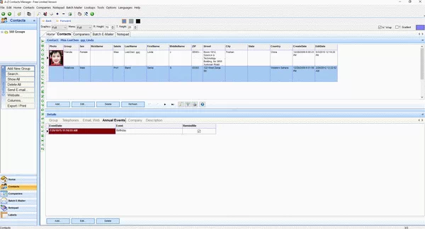 A-Z Contacts Manager Crack With Serial Number Latest 2025