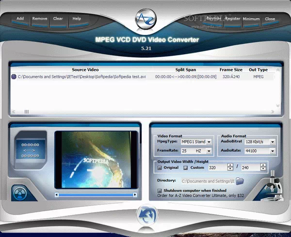A-Z MPEG VCD DVD Video Converter Crack Plus Keygen