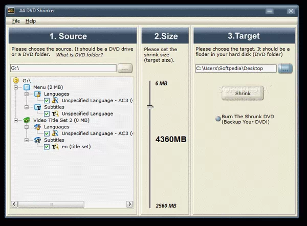 A4 DVD Shrinker Crack + License Key Updated