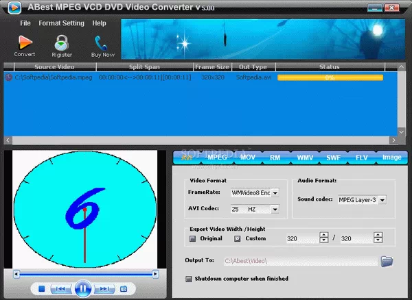 ABest MPEG VCD DVD Video Converter Crack Plus Activation Code