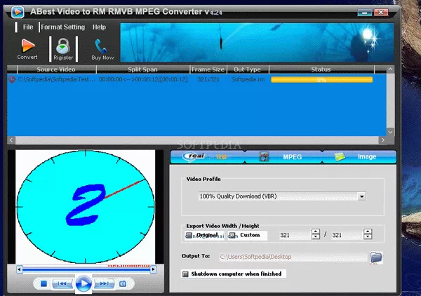 ABest Video to RM RMVB SWF FLV Converter Crack Full Version