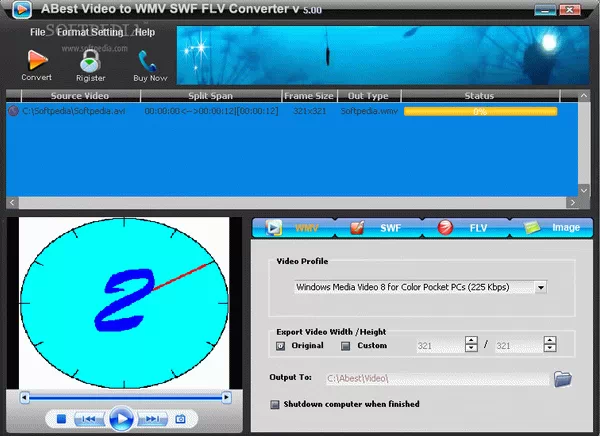 ABest Video to WMV SWF FLV Converter Crack With License Key Latest