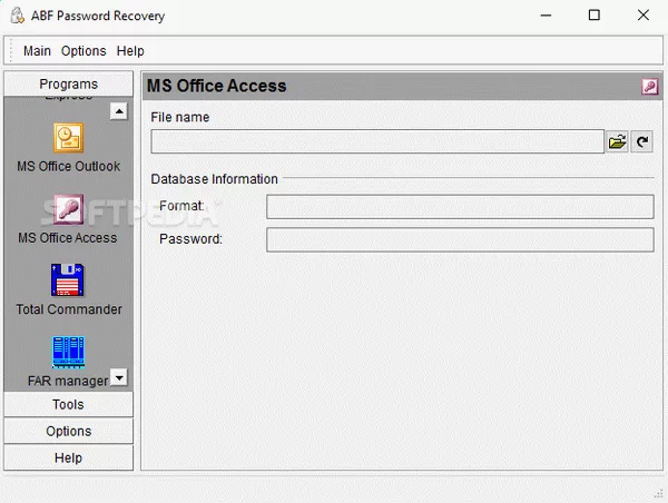 ABF Password Recovery Crack + Serial Number