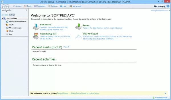 Acronis Backup for PC Crack + Serial Key
