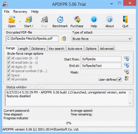 Advanced PDF Password Recovery Crack + Serial Number (Updated)