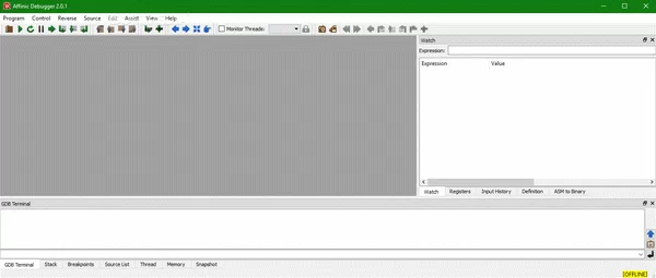 Affinic Debugger GUI Crack With Keygen