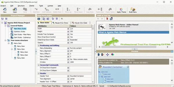 Agama Web Menus Crack With License Key Latest
