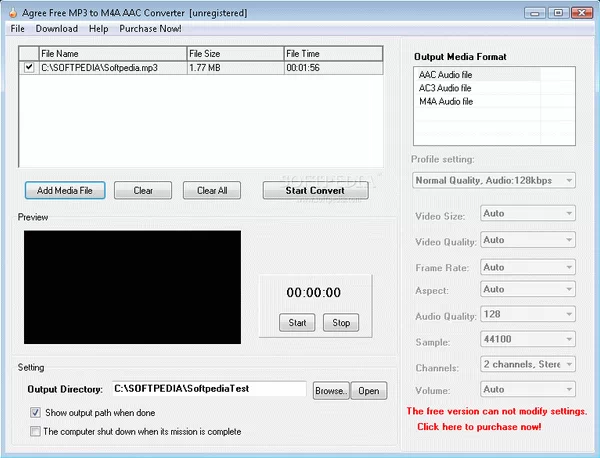 Agree Free MP3 to M4A AAC Converter Crack & Serial Key