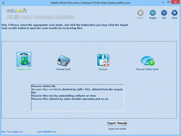Aidfile Word Recovery Software Crack + Serial Number Download