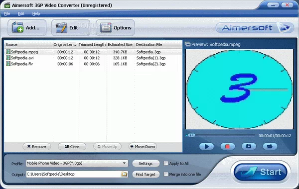 Aimersoft 3GP Video Converter Crack Full Version