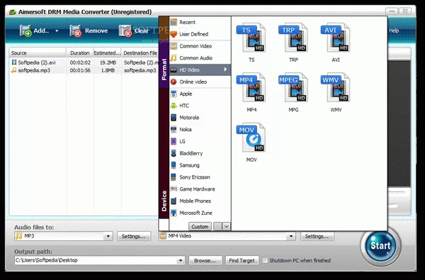 Aimersoft DRM Media Converter Crack With License Key Latest