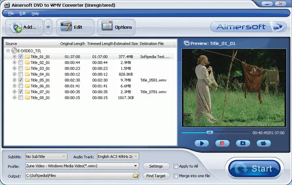 Aimersoft DVD to WMV Converter Crack With Activation Code Latest 2025
