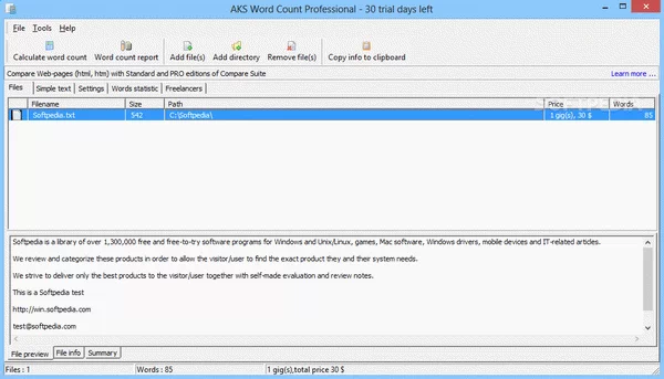 AKS Word Count Professional Crack With License Key 2025