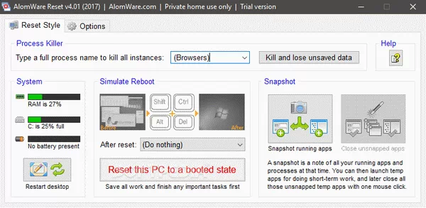 AlomWare Reset Crack With Activator Latest