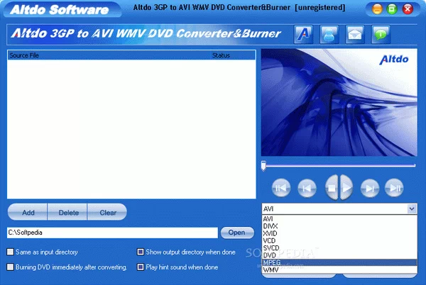 Altdo 3GP to AVI WMV DVD Converter&Burner Crack & Activation Code