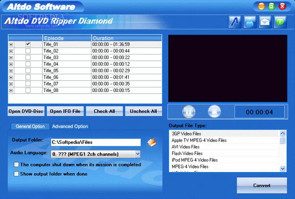 Altdo DVD Ripper Diamond Crack + License Key Updated
