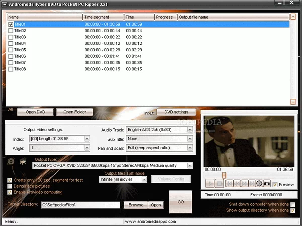 Andromeda Hyper DVD to Pocket PC Ripper Crack + Serial Number Updated
