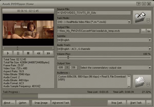 Aoork DVDRipper Home Crack + License Key (Updated)