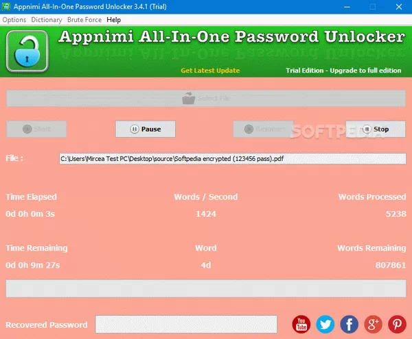 Appnimi All-In-One Password Unlocker Crack Plus Serial Number