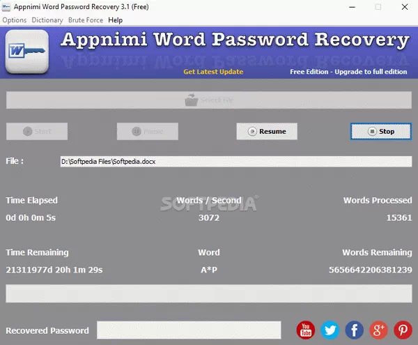Appnimi Word Password Recovery Crack + License Key Download 2025