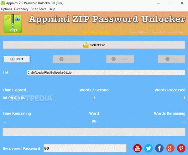 Appnimi ZIP Password Unlocker Crack Full Version