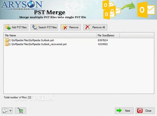 Aryson PST Merge Crack & Serial Number