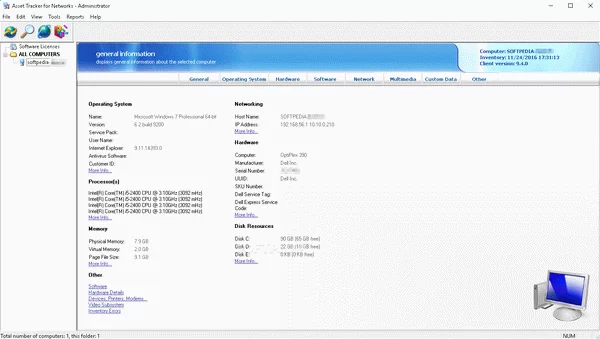 Asset Tracker for Networks Crack With Serial Key Latest