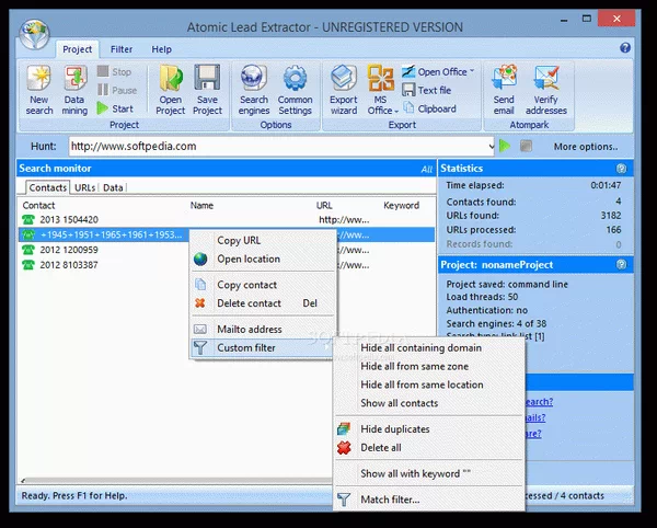 Atomic Lead Extractor Crack Plus Activation Code