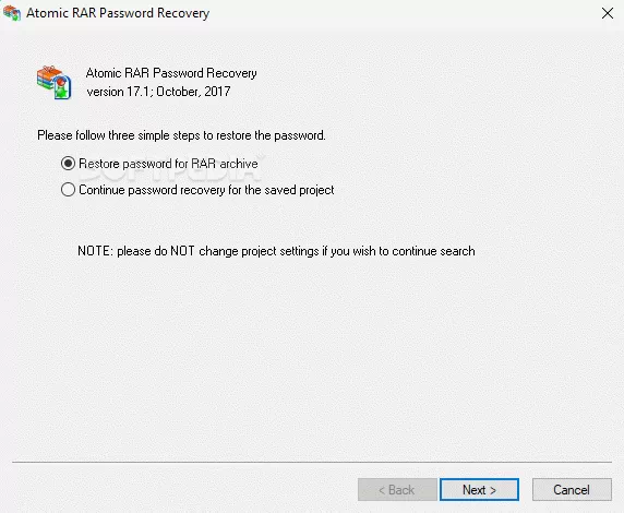 Atomic RAR Password Recovery Crack + Serial Number