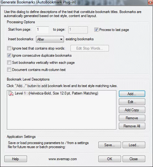 AutoBookmark Plug-in for Adobe Acrobat Crack + License Key Updated