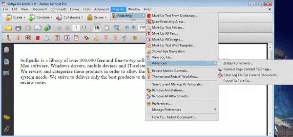 AutoRedact Plug-in for Adobe Acrobat Crack & Activator