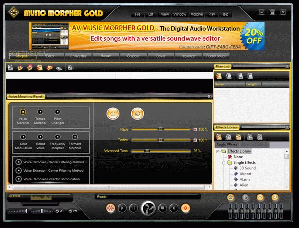 AV Music Morpher Gold Serial Number Full Version