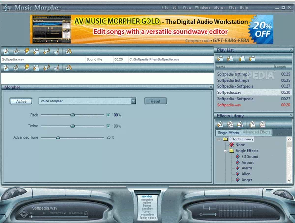 AV Music Morpher Crack With Activator Latest