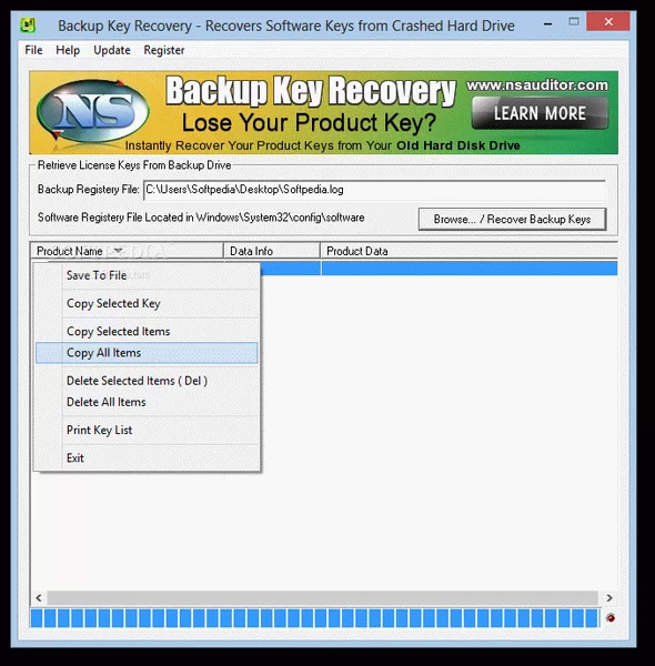 Backup Key Recovery Activation Code Full Version