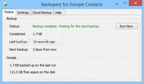 Backupery for Google Contacts Crack With Serial Number Latest